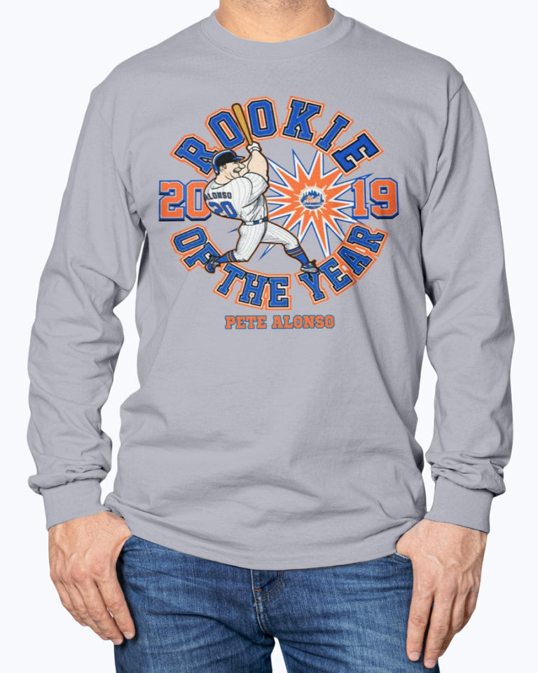 pete alonso rookie of the year shirt