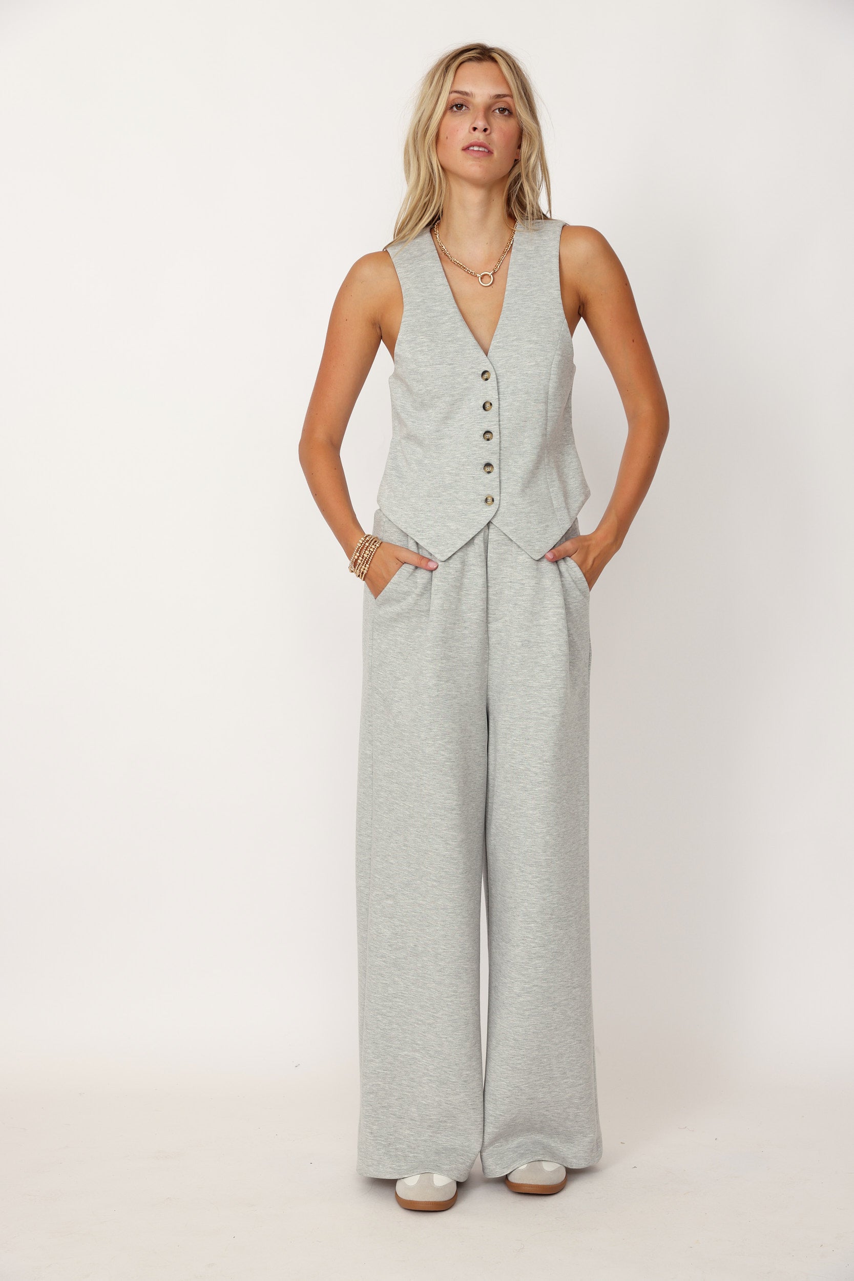 Lewis Wide Leg Knit Pants