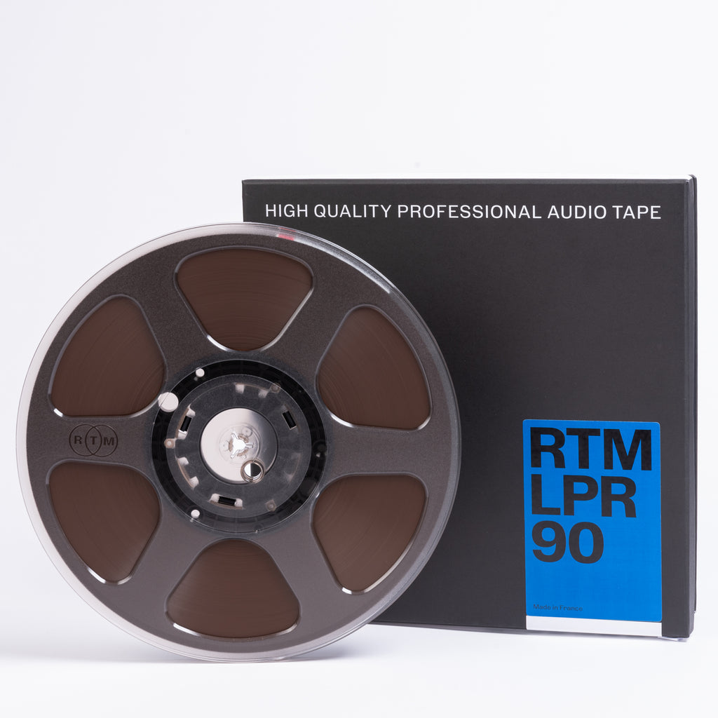 RTM LPR90 1/4 x 3608 Ft, 10.5 Metal Reel, NAB Hub, Hinged Box - R385 –  Analog Supply