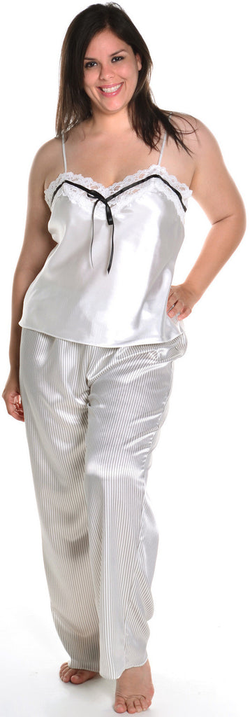Hyret med uret ensom Women's Plus Size Satin Camisole Pajama Set #2067X – shirleymccoycouture