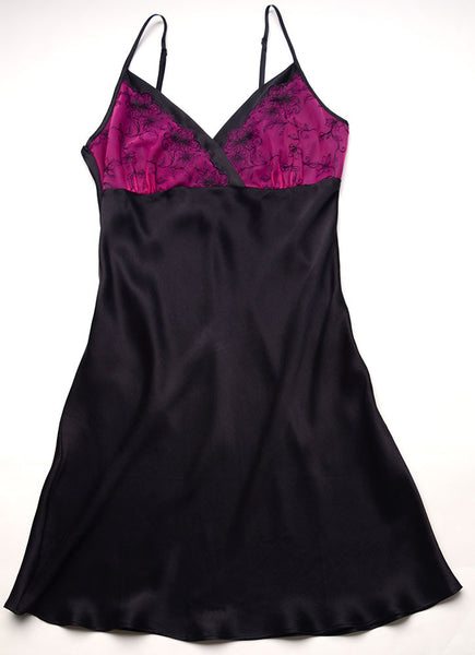 Shirley McCoy Silk Charmeuse Chemise SM202A – shirleymccoycouture