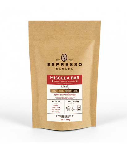 Espresso Canada Miscela Bar Coffee Beans