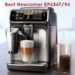 Philips Saeco EP4347/94  Espresso Canada's Choice for Best NewcomerMachine of 2022 