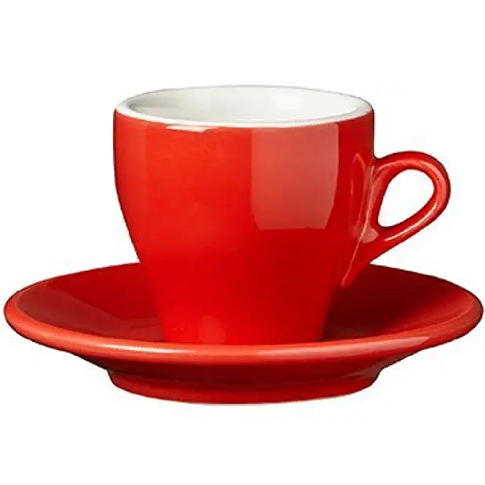 Cappuccino Cups Made In Italy White Nuova Point Amalfi Style -   by Kasbahouse.com a Belpasta Corporation Company