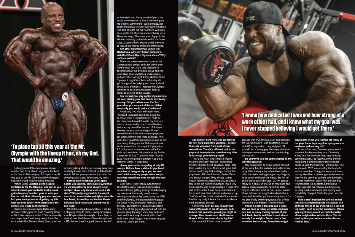 Muscular Development Mutant special edition Shaun Clarida Magazine