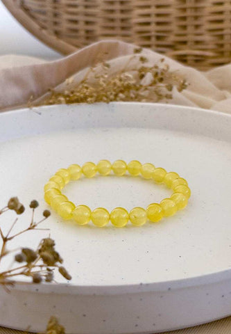 Yellow Jade Bracelet