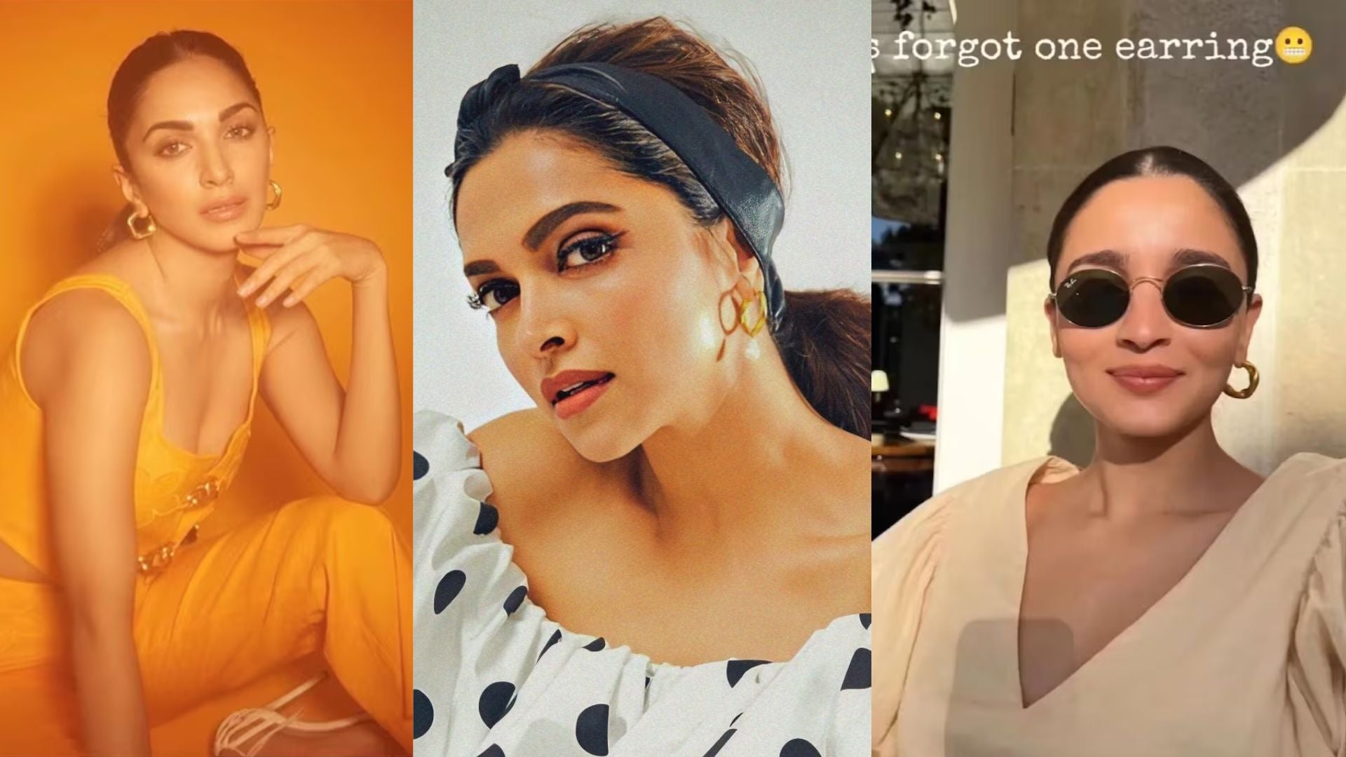 deepika, kiara and alia in ishhaara hoop earrings