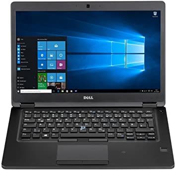 Dell Latitude 5480 14" Laptop- 7th Gen Quad Core Hyper Threaded Intel Core i5, 8GB-16GB RAM, Hard Drive or Solid State Drive, Win 10