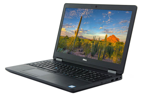 Dell Latitude e5570 15.6" Laptop- 6th Gen Intel Dual Core i5, 8GB-16GB RAM, Hard Drive or Solid State Drive, Win 10