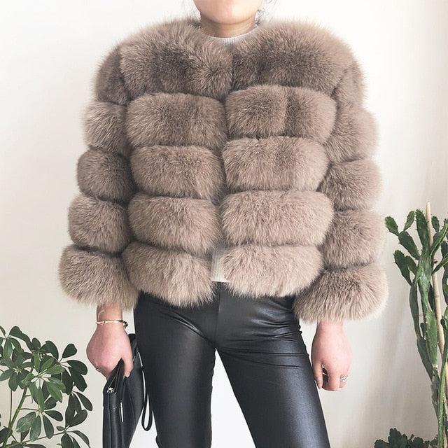 real fur jacket