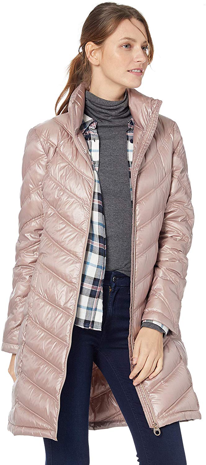 women's packable down jacket calvin klein