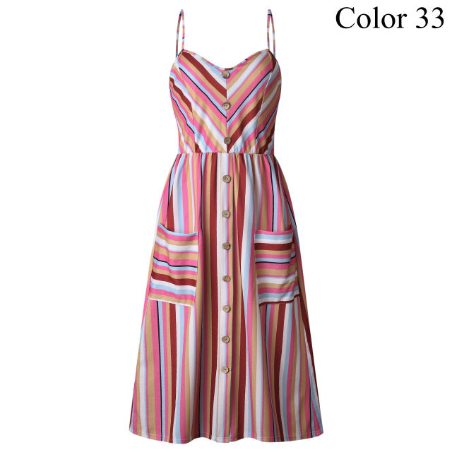 cotton midi dresses for summer