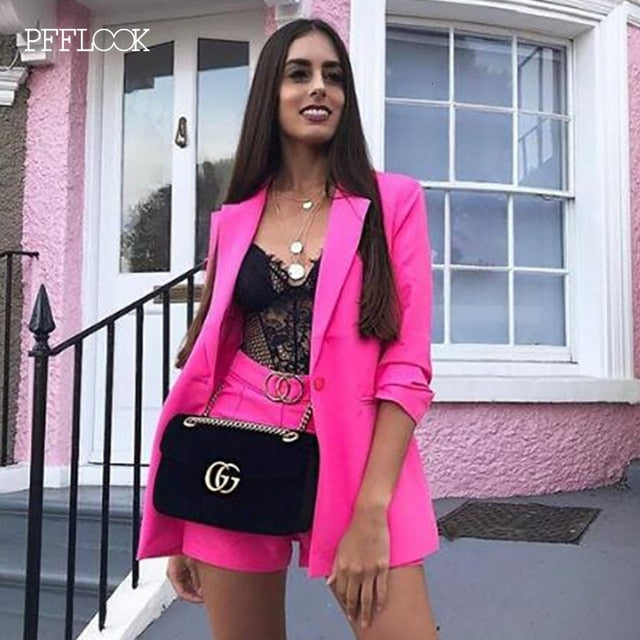 2 piece jacket and shorts