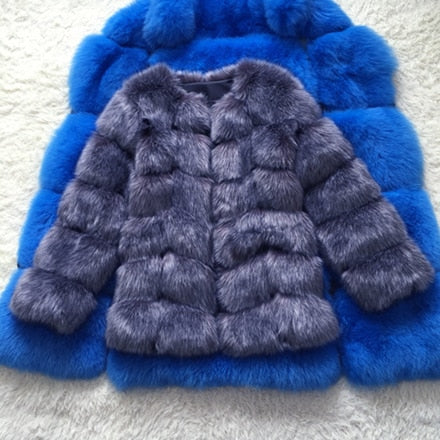 women's fur coats plus size