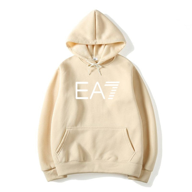 ea7 khaki hoodie