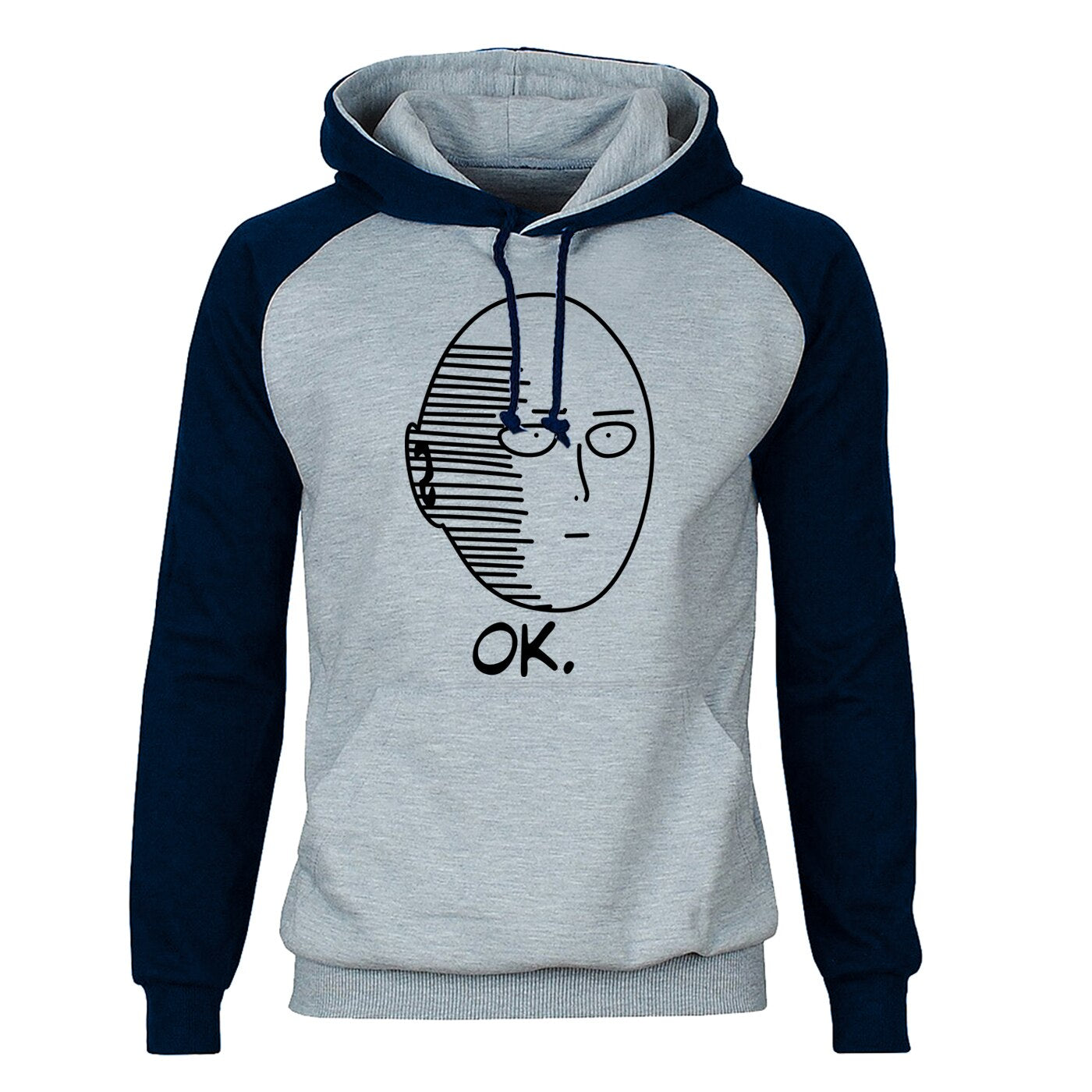 one punch man ok hoodie