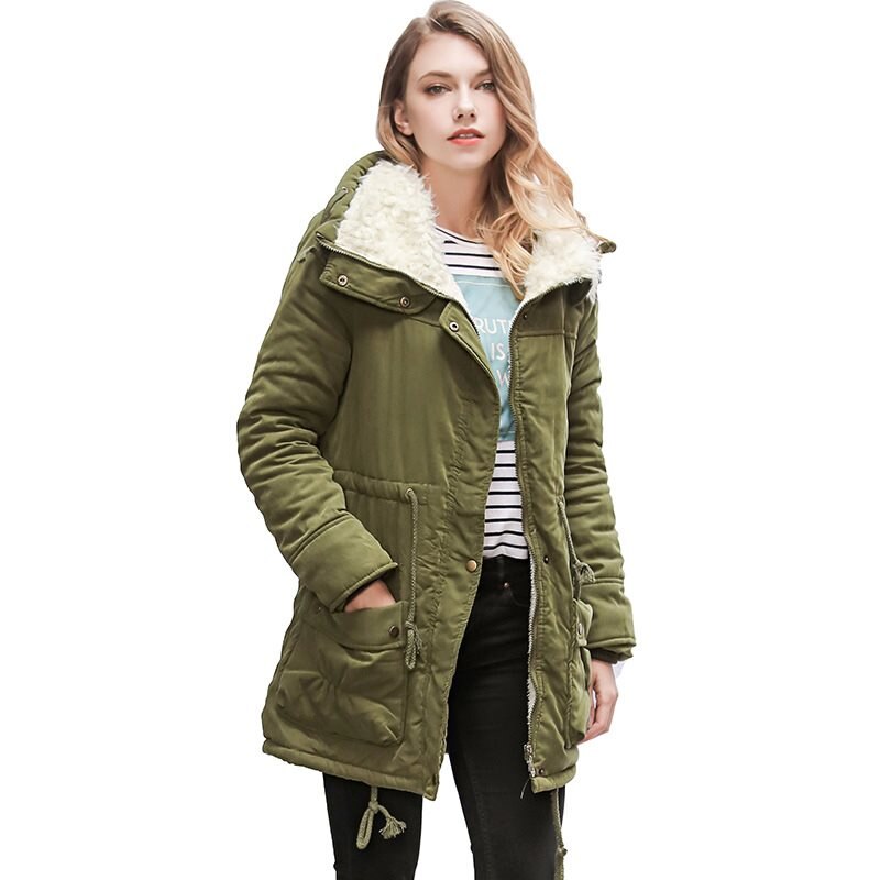 2019 Winter Women's Cotton Coat 