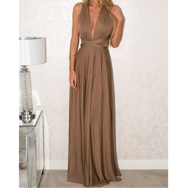 infinity maxi dress