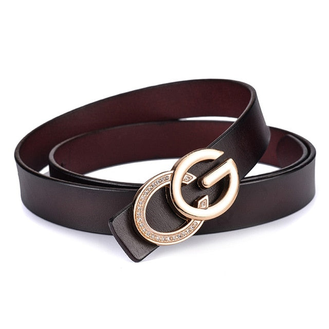 Luxury CG Designer Belts Women Girl 