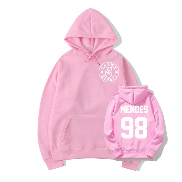 pink shawn mendes hoodie