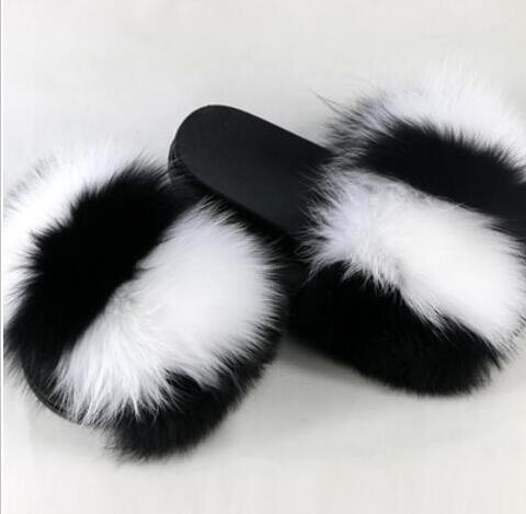 womens fur slippers