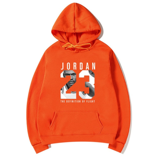 jordan orange hoodie