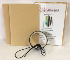 A5 Mixed Media Notebook Holder - Kraft