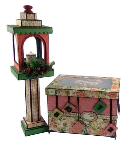 Joy to the World Lantern and Christmas Advent Box Graphic 45