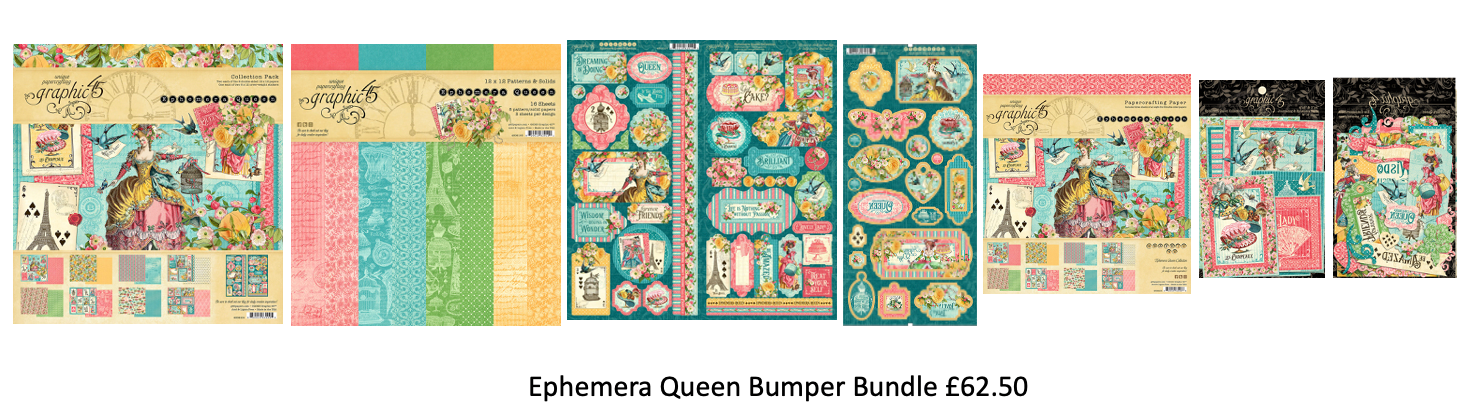 Ephemera Queen Bumper Bundle Graphic 45