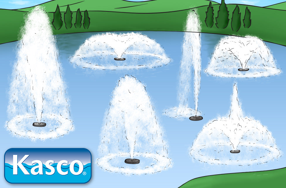kasco j series pond fountains