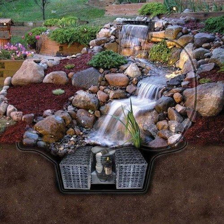 pondless waterfall kits lowes