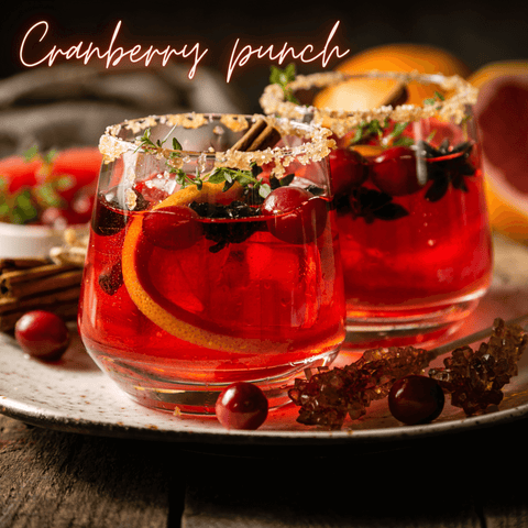 Cranberry Punch recette cocktail à base de gin