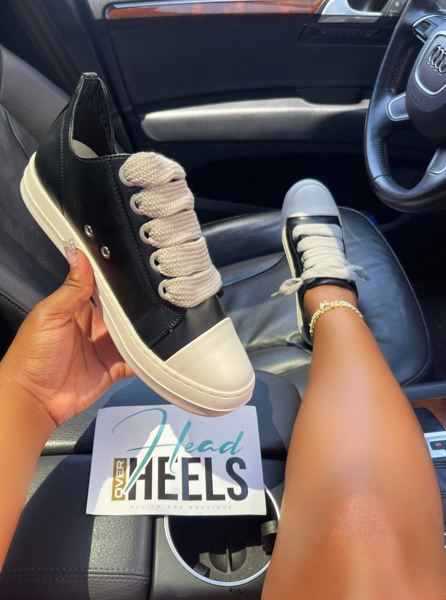 Ricky Sneakers Low- Black – Head Over Heels: All In One Boutique