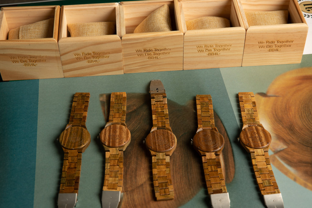 groomsmen wooden watches