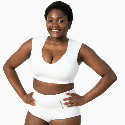 Experience the freedom of customized support with Riza Sports Bra