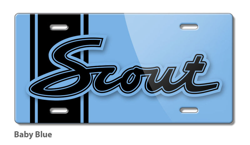 Scout I Emblem Novelty License Plate