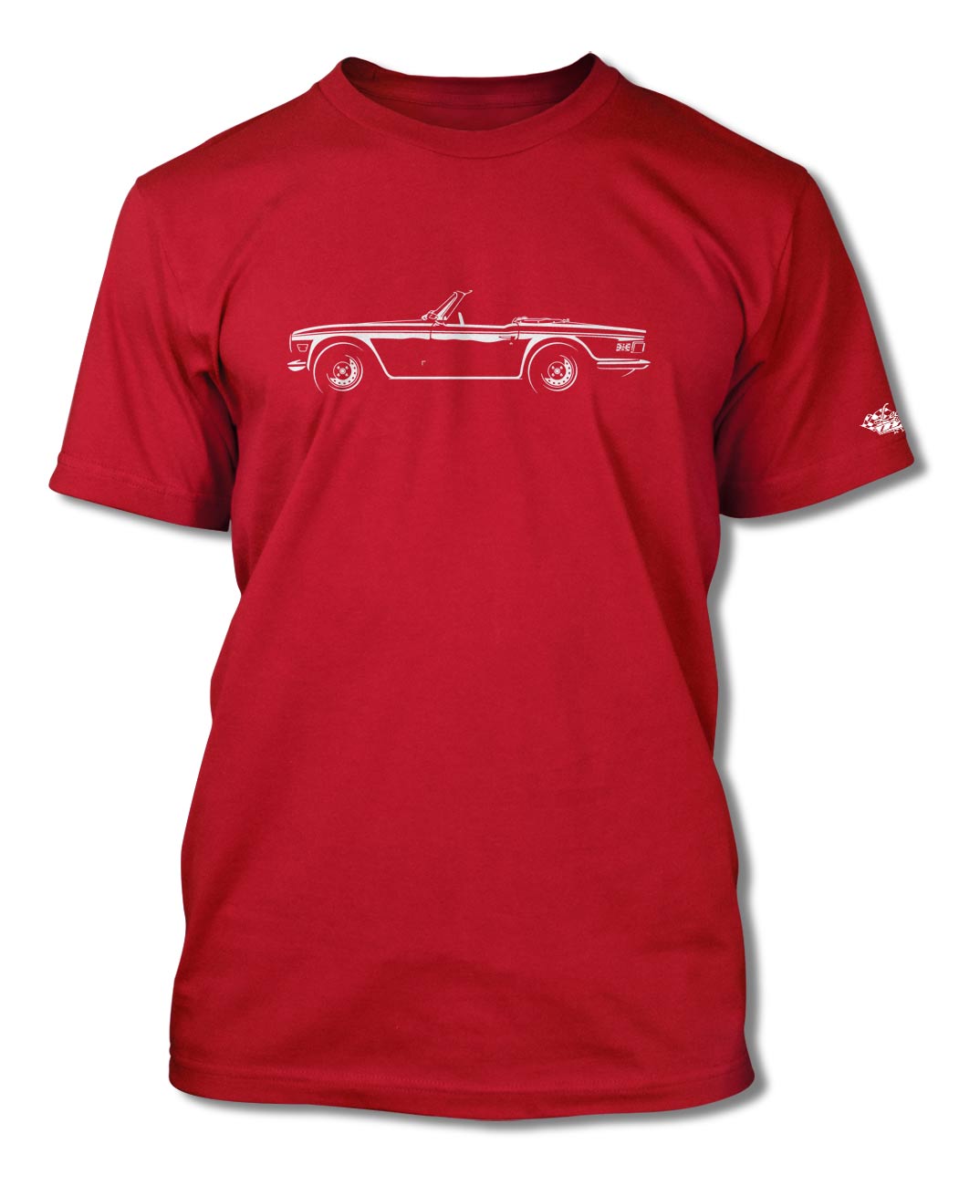 Download Triumph TR6 Convertible T-Shirt - Men - Side View - Legend ...