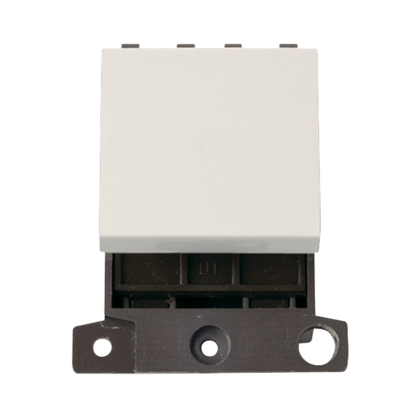 Click Scolmore MiniGrid 20A Double-Pole Switch Wine Cooler Switch White - MD022PW-WC