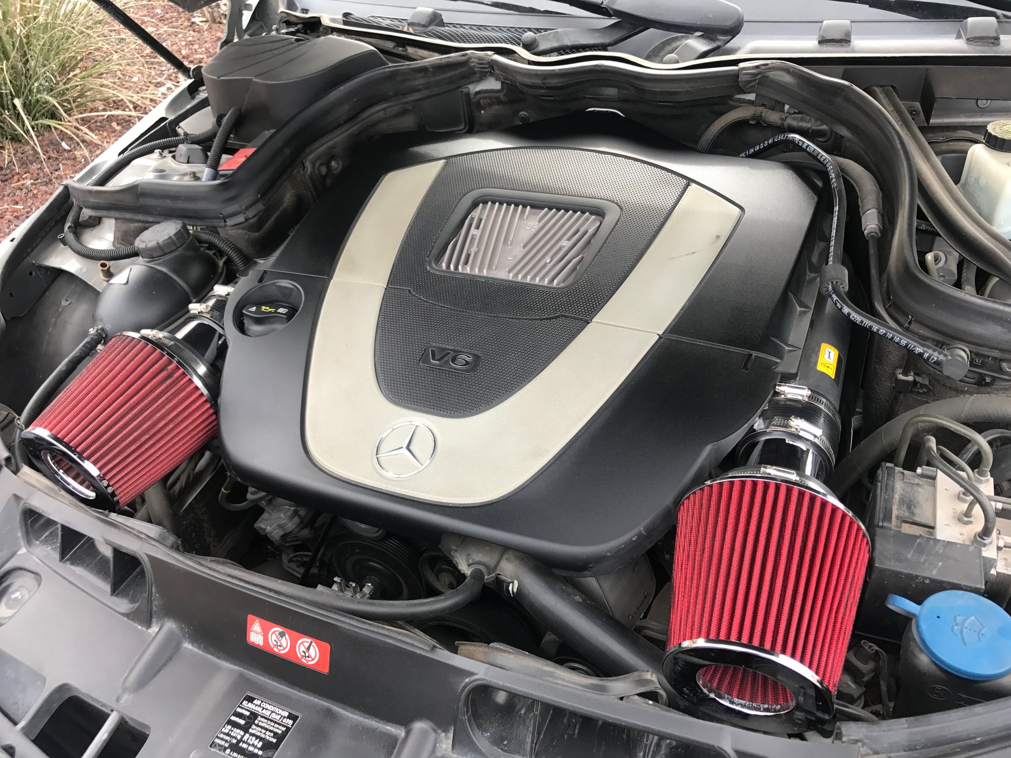 K&n cold air intake mercedes c300