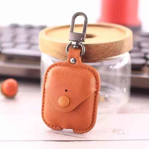 Brown Airpods Protective Case
