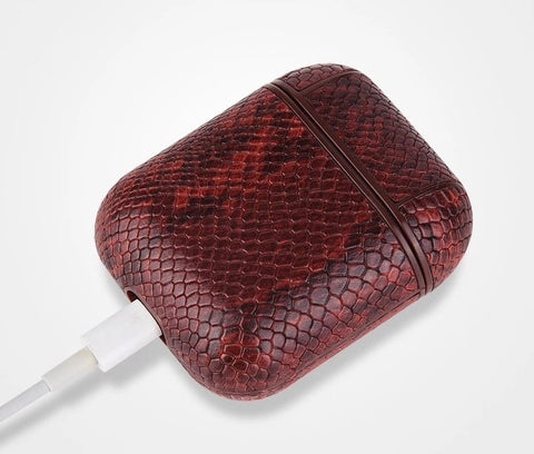 Snake Skin Airpods Case