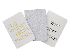 Happy Thoughts Passport Notebook Set (3 pack)