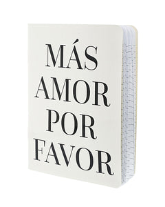 Mas Amor notebook