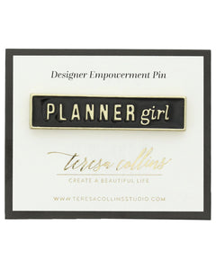 Planner Girl Enamel Pin