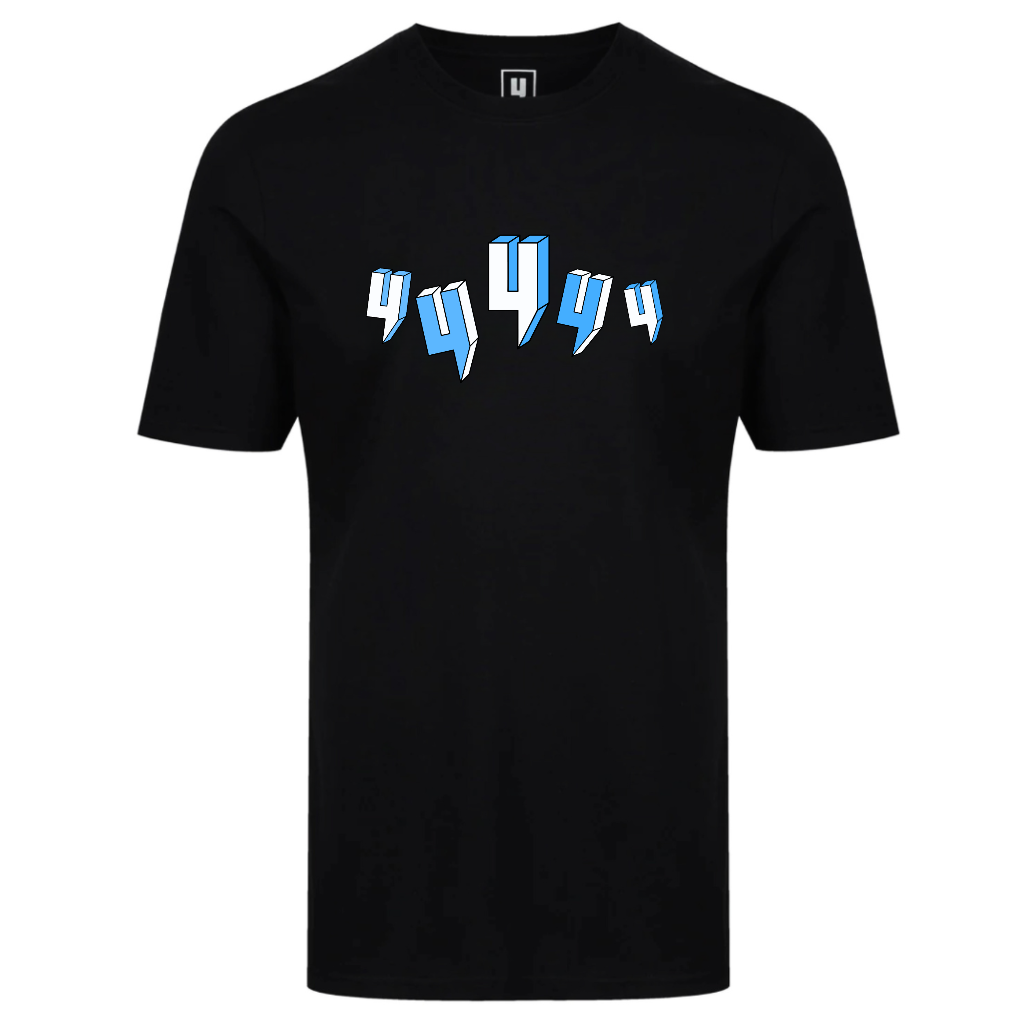 BLACK TEE FIVE Y LOGO BABY BLUE - YELIR WORLD product image