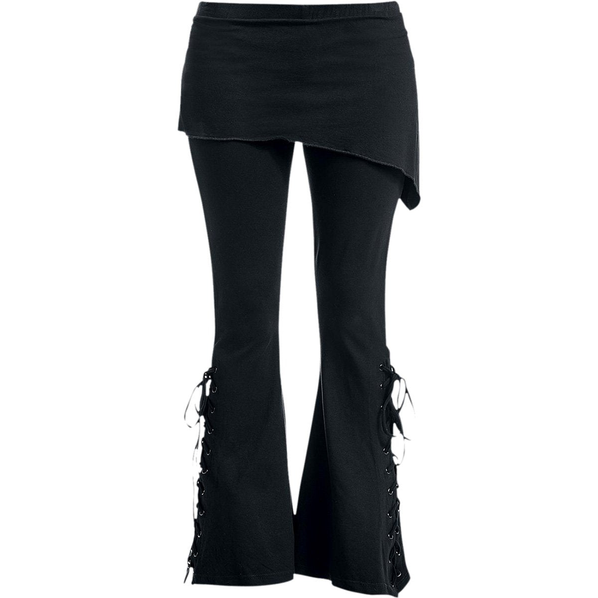 URBAN FASHION - 2in1 Boot-Cut Leggings with Micro Slant Skirt – Spiral ...