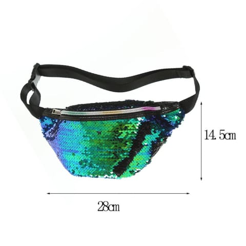  Shiny Sequins Fanny Packs Waist Bags  