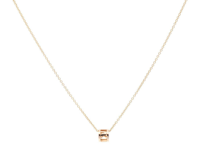 Tiffany & Co. Atlas Open Mini Pendant Necklace in 18K – Watch