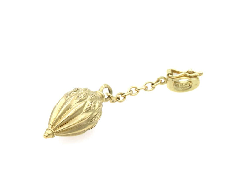 Louis Vuitton Gold Pineapple Pendant Charm