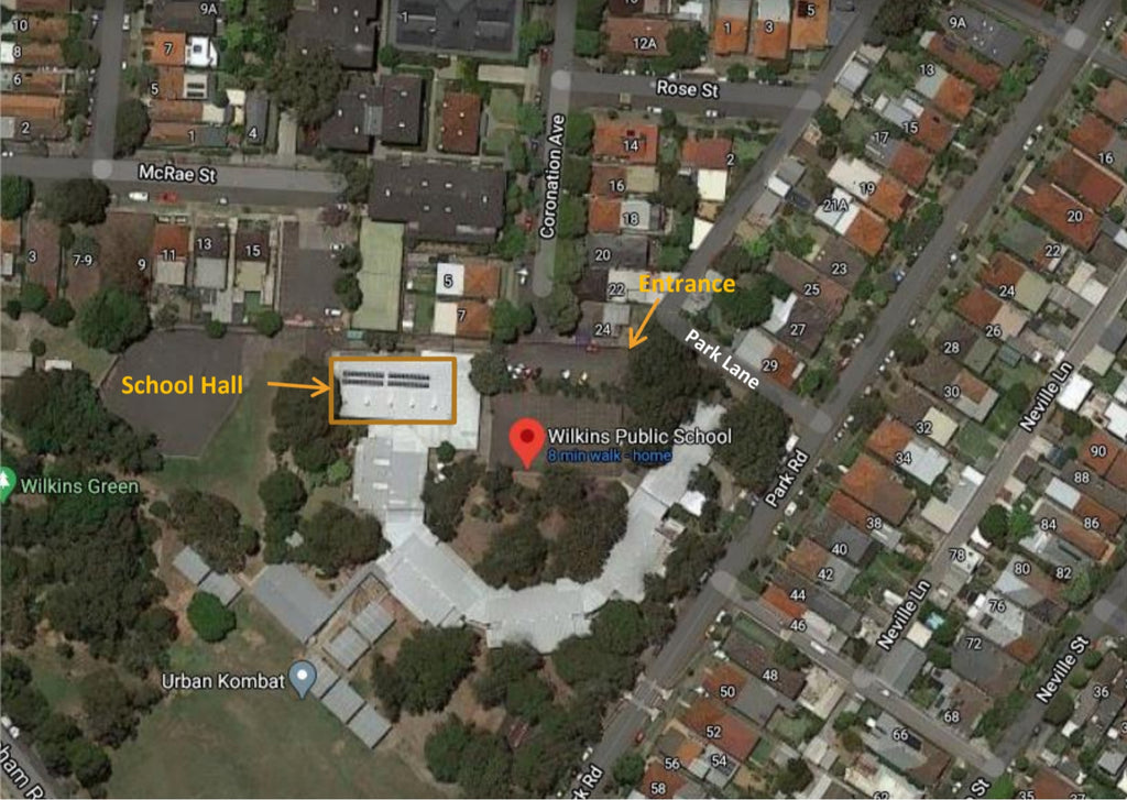 Wilkins Public School Map